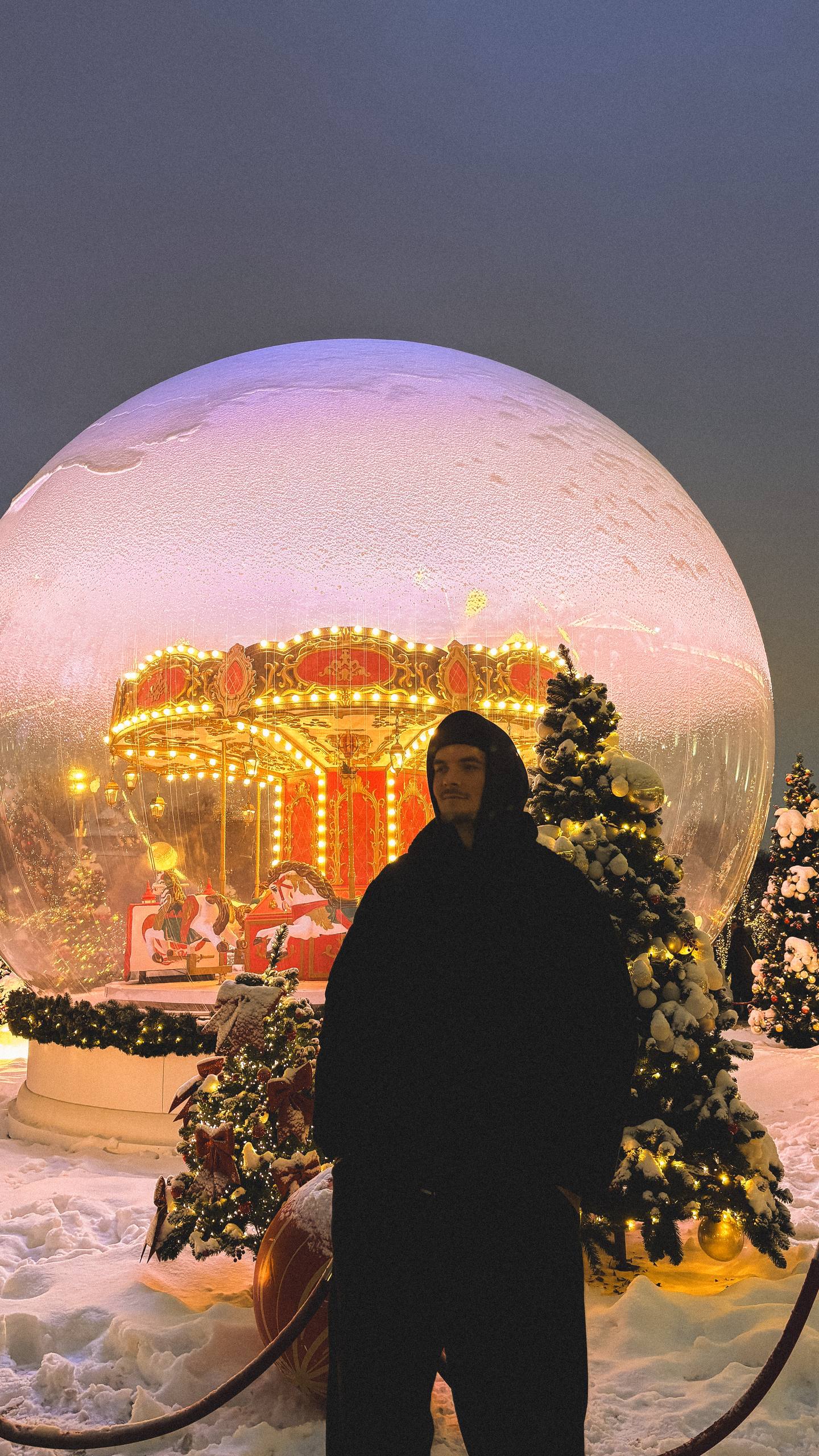 Красная площадь ночью